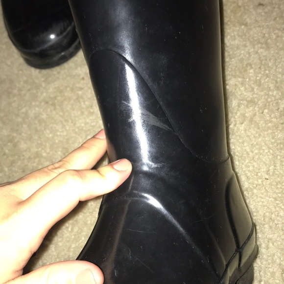 Hunter Tall Rain-boots Black - Picture 4 of 8